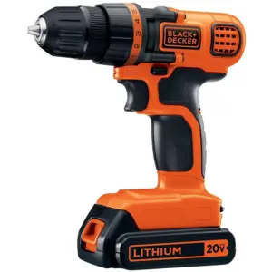 BLACK+DECKER 20-Volt MAX* Lithium-Ion Drill-Driver | LDX120C
