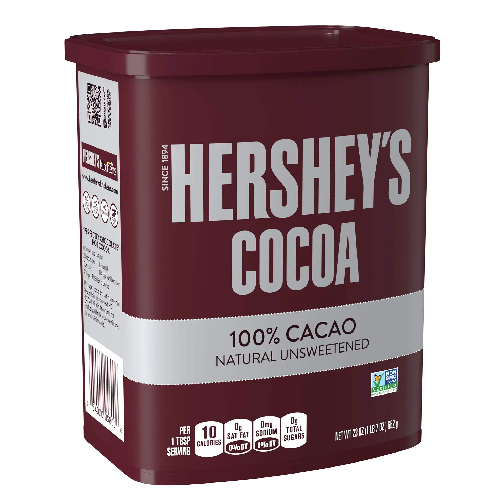 Hershey's | Natural Unsweetened Cocoa | 23 Ounce