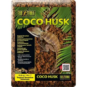 Exo Terra Coco Husk Coconut Fiber Bedding for Reptile Terrariums (Premium Edition)
