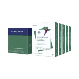 Premium Color Copy Print Paper | 100 Bright | 28 lb Bond Weight | 8.5 x 11 | Photo White | 500 Sheets/Rea | Bundle of 2