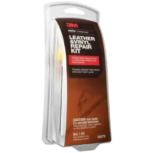 3M Leather & Vinyl Automotive Repair Kit | Helps Patch Burns | Tears & Cuts