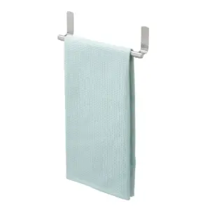 Idesign 82700 Forma Self-Adhesive Towel Bar Holder For Bathroom | Kitchen Walls