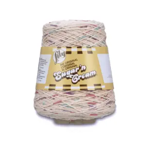 Lily Sugar'n Cream Cone 4 Medium Cotton Yarn | Potpourri 14oz/400g | 706 Yards | Single