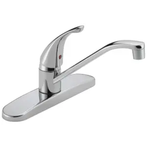 Peerless Single Handle Deck-Mount Kitchen Faucet Inch Chrome P110LF
