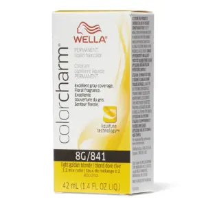 Wella Color Charm Permanent Liquid Haircolor | 9G Soft Pure Gold Blonde | 1.4 Ounce Hair Color