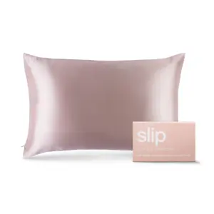 Slip Pure Silk Pillowcase Bedding | Light Pink | Queen