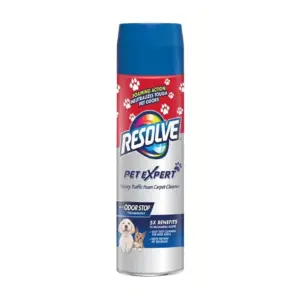 Resolve Pet High Traffic Carpet Stain Cleaner Solution & Odor Remover Foam | 22oz | 1