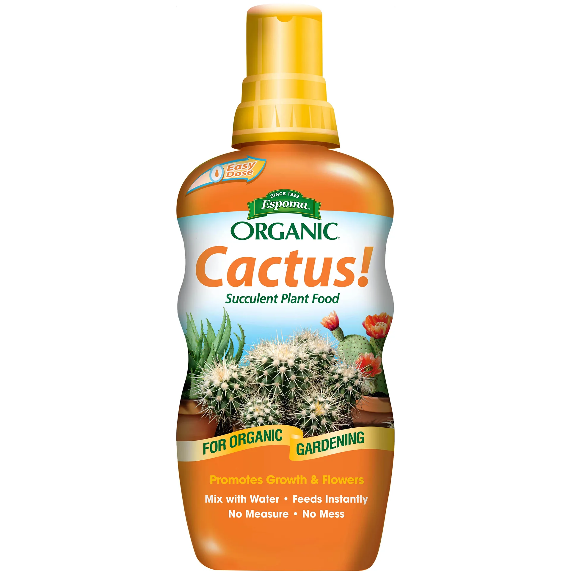 Espoma Organic Cactus! Indoor Plant Food Fertilizer | 8 Ounce. Concentrate