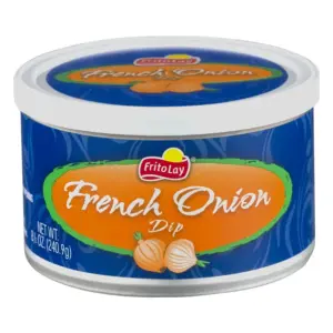 Frito Lay French Onion Dip | 8.5 Ounce. Canister