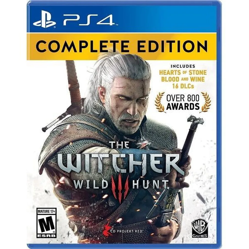 Warner Bros The Witcher 3 Wild Hunt Complete Edition Playstation 4 (Premium Edition)
