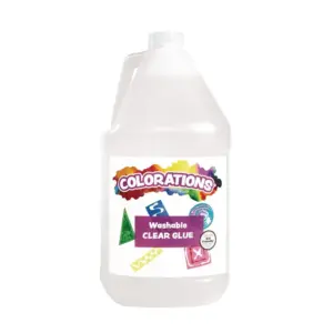 Colorations Washable Clear Glue | Gallon