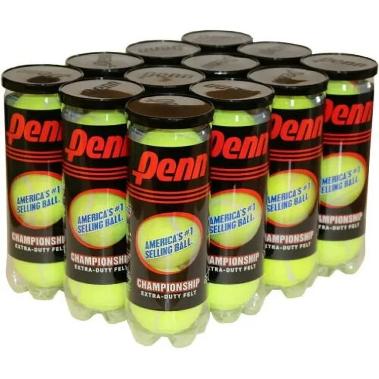Penn Championship Extra Duty Tennis Balls (12 Cans | 36 Balls)