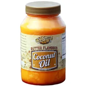 Golden Barrel Butter Flavored Coconut Oil (Premium Edition)