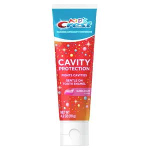 Crest Kid's Crest Cavity Protection Toothpaste Gel Formula | Bubblegum | 4.2 Ounce