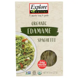 Explore Cuisine Organic Dry Edamame Spaghetti Pasta | 8oz