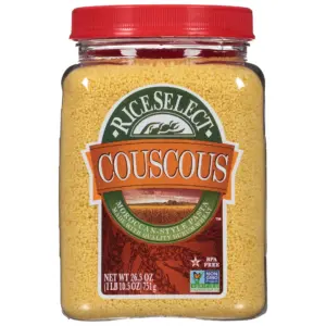 RiceSelect Original Couscous | Moroccan-Style Couscous | 26.5 Ounce Jar