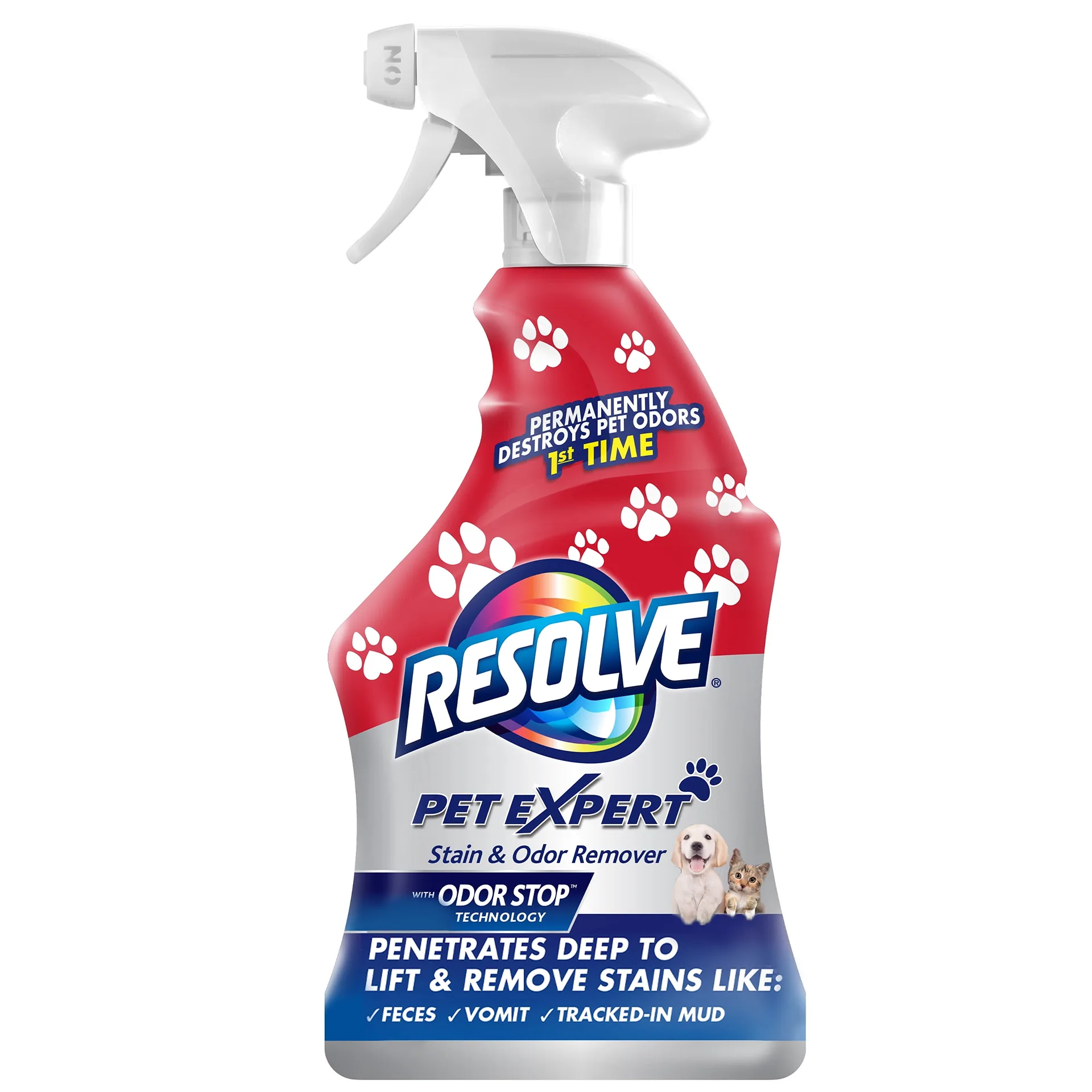 Resolve Pet Expert Carpet Stain Cleaner Solution & Odor Remover Spray | 22 Ounce | 22 fl Ounce