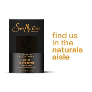 SheaMoisture Bar Soap African Black Soap Soothing & Clarifying Bar Soap | 8 Ounce