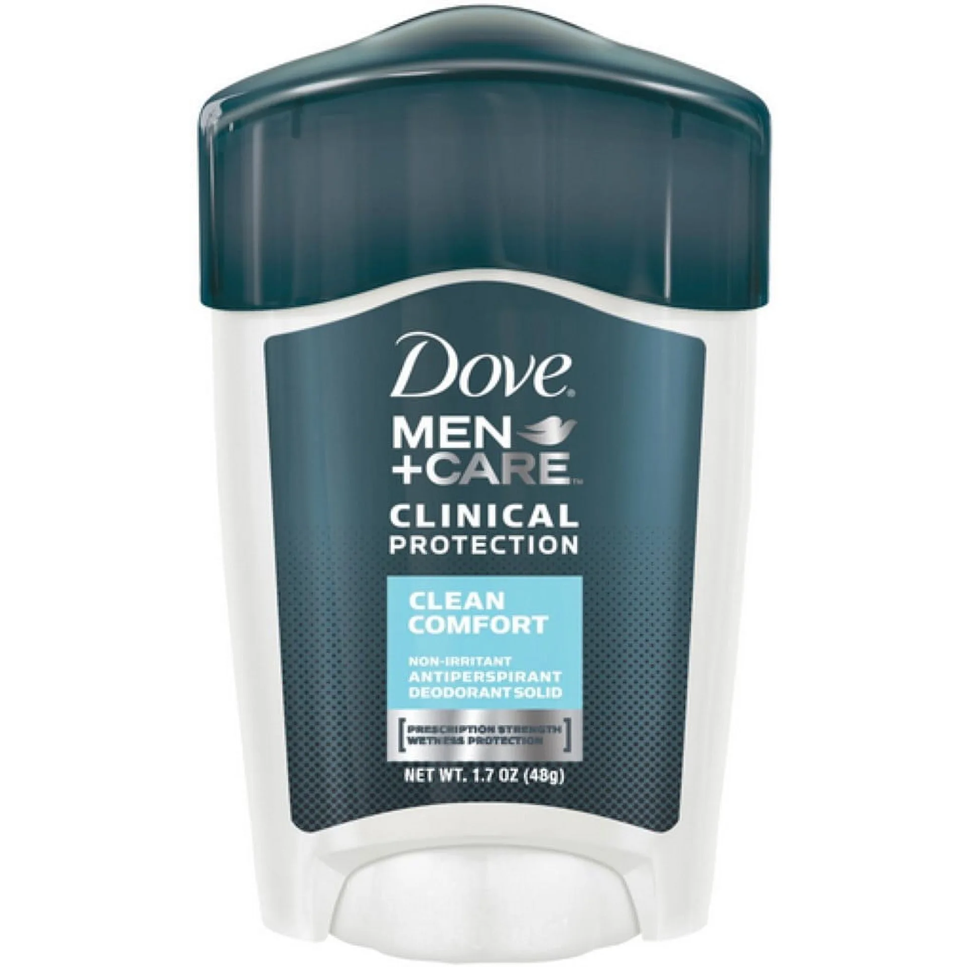 Dove Men + Care Clinical Protection Antiperspirant Deodorant Solid Clean Comfort 1.70 Ounce