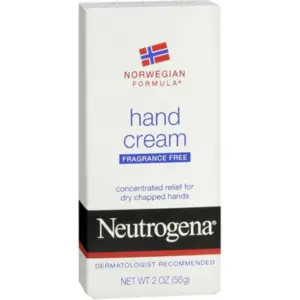 Neutrogena Norwegian Formula Dry Hand & Body Cream | Fragrance-Free Lotion | 2 Ounce | 1