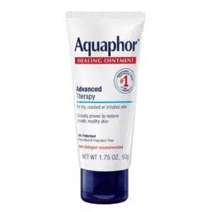 Aquaphor Healing Ointment Skin Protectant for Dry | Cracked | Irritated Skin | Travel Size | 1.75 Ounce