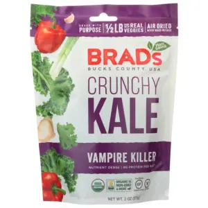 Brad'S Plant-Based Foods | Crunchy Kale | Vampire Killer | 2 Ounce. Plastic