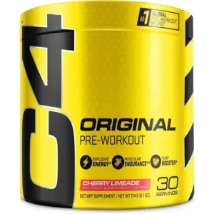 C4 Original Pre-Workout Powder | Cherry Limeade | 30 Servings | 6.1 Ounce (174 g) | Unflavored