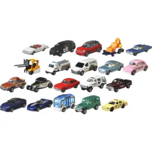 Matchbox Set of 20 Toy Cars & Trucks & Buses | 1:64 Scale Toy Vehicles | Styles May Vary | Multi
