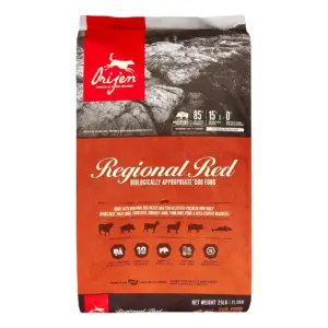 Orijen Regional Red Biologically Appropriate Red Meat and Fish Dry Dog Food | 25 lb | 25 lbs