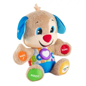 Fisher-Price Laugh and Learn Smart Stages Puppy Plush Learning Toy for Baby | Infants and Toddlers