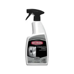 Stainless Steel Cleaner & Polish Floral Scent | 22 Ounce Trigger Spray Bottle
