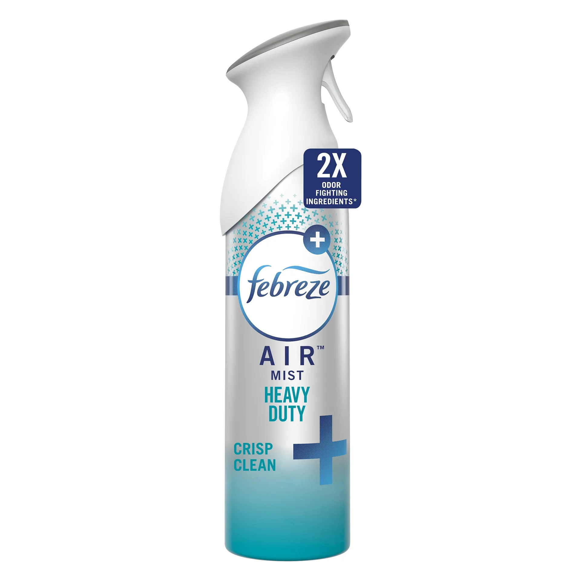 Febreze Air Freshener Spray | Odor-Fighting Room Spray | Heavy Duty Crisp Clean | 8.8oz | Single