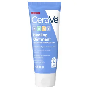 CeraVe Baby Healing Ointment for Diaper Rash and Cracked Chafed Dry Skin for Baby + Toddler 3 Ounce