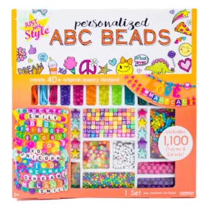Just My Style Personalized ABC Beads | Includes 1000+ Beads