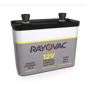 Rayovac | 926 | Rayovac 926 Lantern Battery | General Purpose | 12 Volt | Screw Terminals