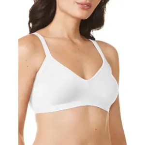 Women's Easy Does It No Bulge Wire-Free Bra | Style RM3911A | XXL | White