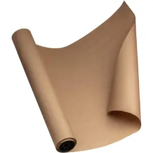Brown Kraft Paper Roll | 30 Inch x 150 Feet | USA Made | Recycled Material | Wrapping Paper | Ideal for Packing | Shipping | Packaging | Bulletin Board | Arts and Crafts | Banner | Table Covering