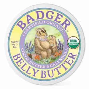 Badger Belly Butter | Cocoa Butter and Calendula | 2 Ounce | 2oz