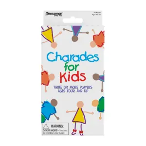 Pressman Charades for Kids: the Classic Game of Charades- Now Designed Especially for Kids (Premium Edition)