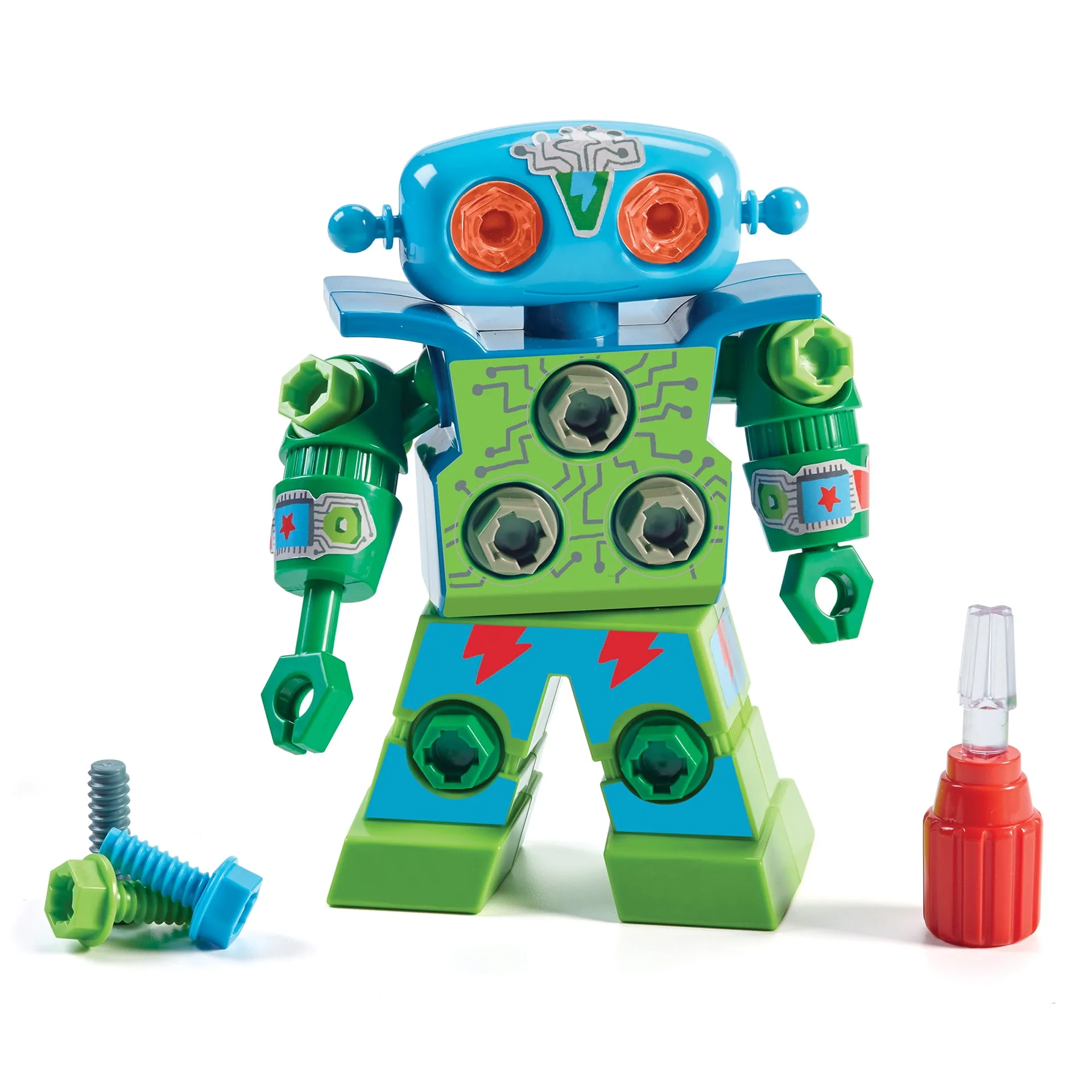 Educational Insights Design & Drill Robot | Preschool Construction Toy | Toddler STEM | Ages 3+