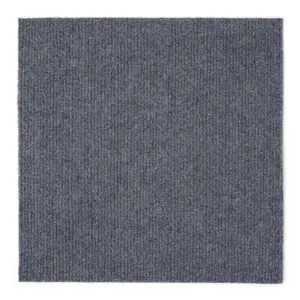 Achim Nexus Self Adhesive Carpet Floor Tile | 12 inches x 12 inches | Smoke