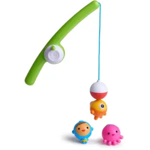 Munchkin Fishin' Magnetic Baby & Toddler Bath Toy Set | 4 Pieces | Unisex