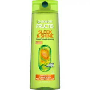 Garnier Fructis Sleek & Shine Fortifying Shampoo for Frizzy | Dry Hair | 12.5 fl Ounce | 1