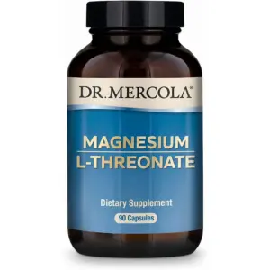 Dr. Mercola Magnesium Advanced | 30 Servings (90 Capsules) | Dietary Supplement | Magnesium L-Threonate | Non-GMO