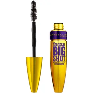 Maybelline New York Volum' Express The Colossal Big Shot Waterproof Mascara | Very Black | 0.32 fl Ounce | Very Black Waterproof