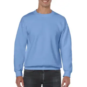 Gildan Adult Heavy Blend Fleece Crewneck Sweatshirt | up to Size 3XL | Carolina Blue | M