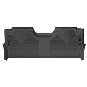 Husky Liners Weatherbeater Floor Mats | Fits 2021 | 2025 Ford F-150 (Includes 2022 | 2025 Lightning); 2017 | 2025 Ford F-250/F-350 SuperCrew w/ Fold Flat Storage | 2nd Row | 1-pc Black | 14401