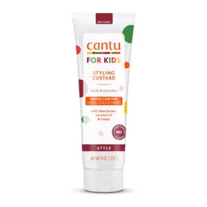 Cantu Care for Kids Sulfate-Free Styling Custard with Shea Butter | 8 fl Ounce