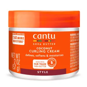 Cantu Shea Butter for Natural Hair Coconut Curling Cream | 2 Ounce