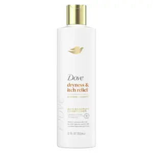 Dove Damage Therapy Derma Conditioner for Flaky Scalp Dryness + Itch with Pyrithione Zinc and Coconut Oil | 12 Ounce | Single